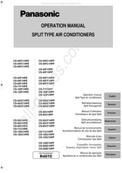 Panasonic CS-100F1HPP Manual De Funcionamiento