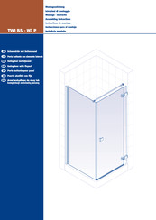 Sealskin TW1 R/L-W3 P Instrucciones Para El Montaje