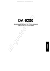 Brother DA-9280 Manual Del Usuario