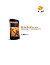 Boost Mobile MAX Guia Del Usuario