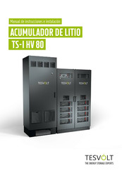 TESVOLT TS-I HV 80 Manual De Instrucciones E Instalación