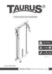 Taurus . TF-DP-G-66 Instrucciones De Instalación