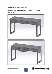 Garabatos 14.631 Manual De Instrucciones