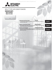 Mitsubishi Electric Mr.SLIM MSZ-FE12NA Manual De Instrucciones