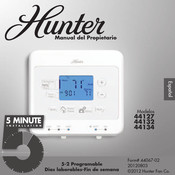 Hunter 44127 Manual Del Propietário