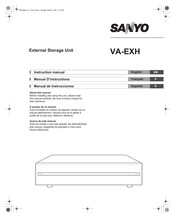 Sanyo VA-EXH Manual De Instrucciones