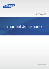 Samsung GT-S6012B Manual Del Usuario