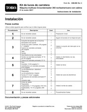 Toro 30517 Instrucciones De Instalación