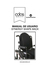 ADAS MOBILITY SYNERGY SHAPE BACK Manual De Usuario