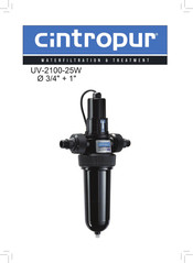 Cintropur UV-2100-25W Manual Del Usuario