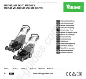 Viking MB 545 VR Manual Del Usuario