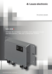 Leuze electronic MA 208i Manual Del Usuario