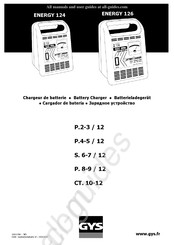 Gys ENERGY 124 Manual Del Usuario