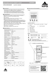 KPS 350200164 Manual De Instrucciones