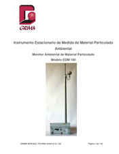 GRIMM EDM 180 Manual De Instrucciones