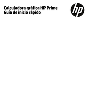 Hp Prime Guia De Inicio Rapido