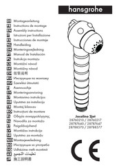 Hansgrohe Jocolino 2jet 28760210 Manual De Instalación