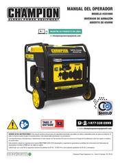 Champion Global Power Equipment 201066 Manual Del Operador