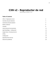 CAMBRIDGE CXN v2 Manual De Instrucciones