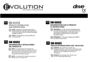 Evolution 0M-900CE Manual De Instrucciones