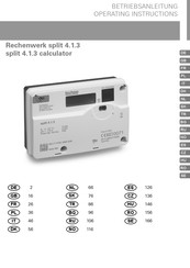 Techem split 4.1.3 Manual De Operación