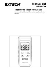 Extech RPM250W Manual Del Usuario