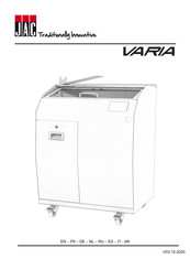 JAC VARIA VMP800 Manual De Instrucciones