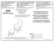 Children's Products Simmons Juvenile Furniture Simmons Kids Slumber Time 299210-287 Instrucciones De Ensamble