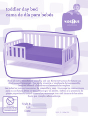 Delta Childrens Products Toys R Us Solutions 7161-100 Instrucciones De Montaje