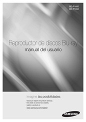 Samsung BD-P1650 Manual Del Usuario