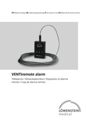 Lowenstein Medical VENTIremote alarm Manual De Instrucciones