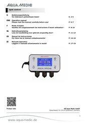 Aqua Medic Spot Control Manual De Instrucciones