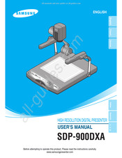 Samsung SDP-900DXA Manual Del Usuario