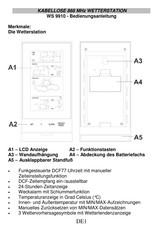 Technoline WS 9910 Manual Del Usuario