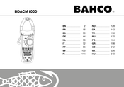 Bahco BDACM1000 Manual De Usuario