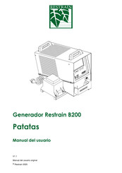 Restrain B200 Manual Del Usuario