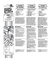 Warm Tiles Easy Heat FTS-2 Guia Del Usuario