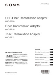 Sony HKC-FB50 Manual De Usuario