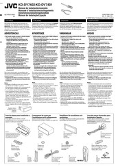 JVC KD-DV7402 Manual De Instalación/Conexion