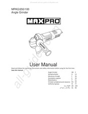 Max Pro MPAG 650/100 Manual Del Usuario