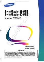 Samsung SyncMaster170MB Instrucciones Para El Usuario