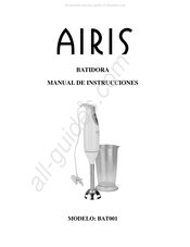 AIRIS BAT001 Manual De Instrucciones