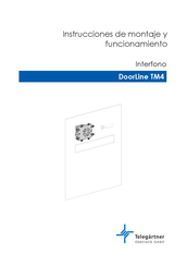 Telegärtner DoorLine TM4 Instrucciones De Montaje