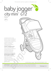 Baby Jogger city mini CT2 Manual Del Usuario