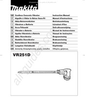 Makita VR251D Manual De Instrucciones