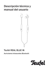 Teufel REAL BLUE IN Manual De Instrucciones