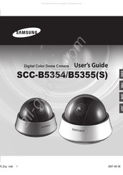 Samsung SCC-B5354 Guia Del Usuario