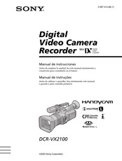 Sony DCR-VX2100 Manual De Instrucciones