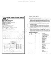 Warn ZEON-12-S Manual Del Usuario