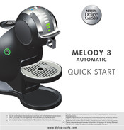 Nescafe Dolce Gusto MELODY 3 AUTOMATIC Manual De Usuario